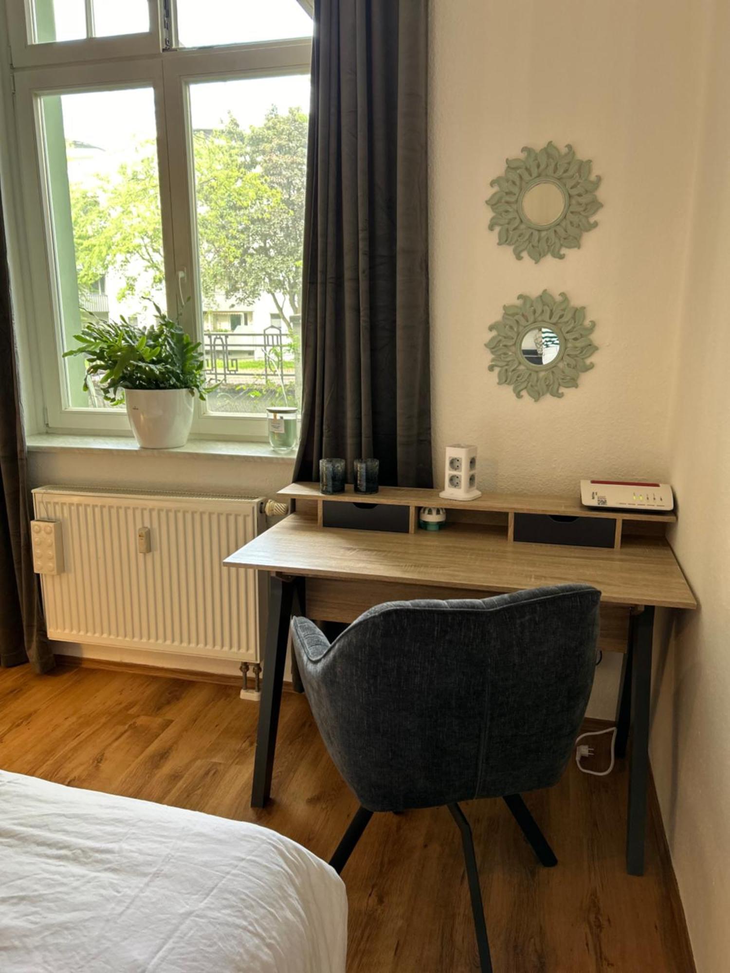 Mintara Komfort Apartment Mit Grill -Terrasse, Sky Und Parkplatz Magdeburg Exteriör bild