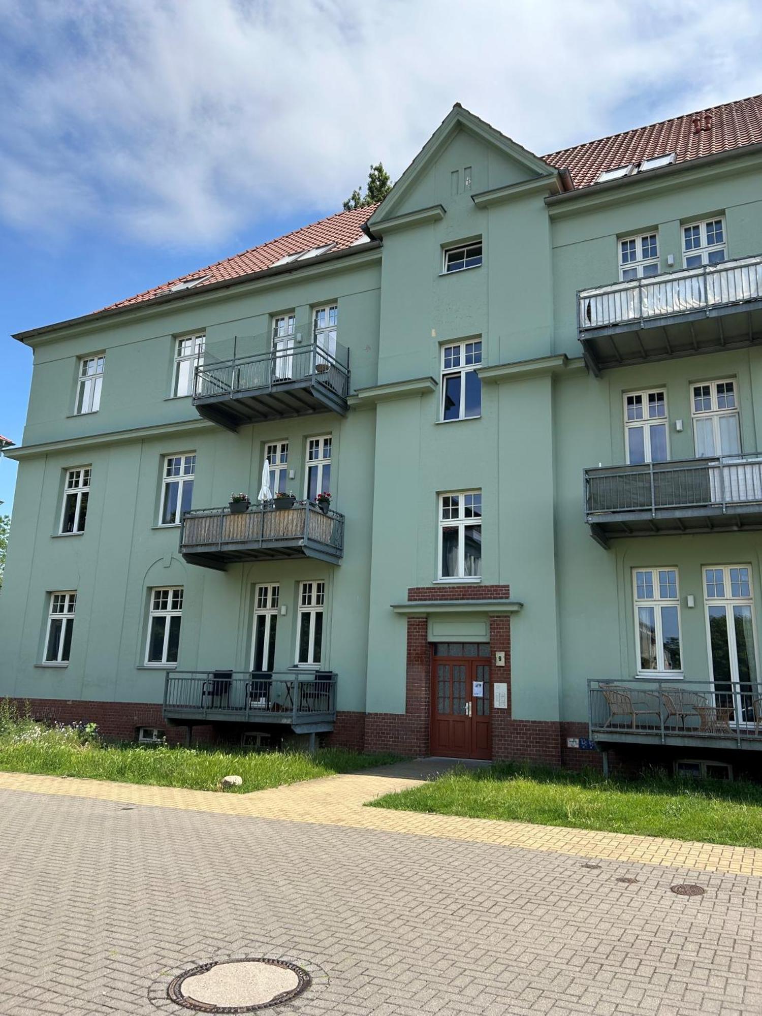 Mintara Komfort Apartment Mit Grill -Terrasse, Sky Und Parkplatz Magdeburg Exteriör bild