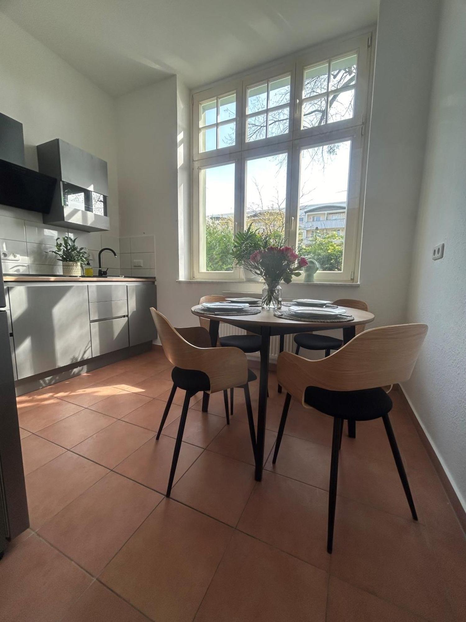 Mintara Komfort Apartment Mit Grill -Terrasse, Sky Und Parkplatz Magdeburg Exteriör bild